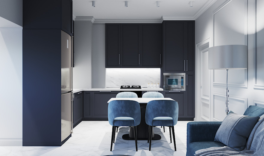 Кухня-гостиная