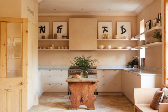 Dulwich Town House transitional-kitchen