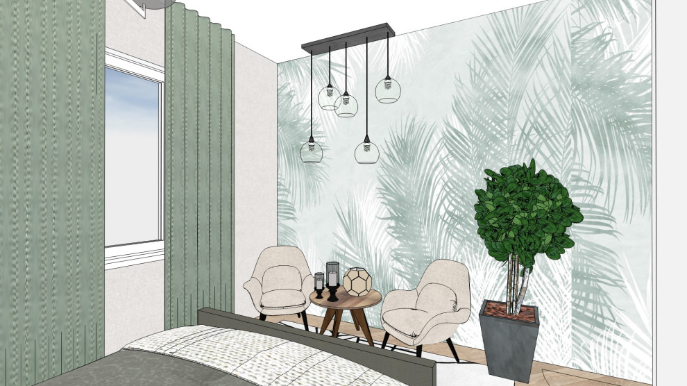 Спальня скетч