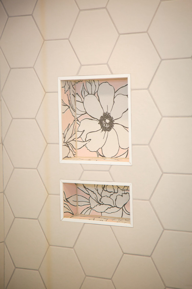 Flower Tile bathroom