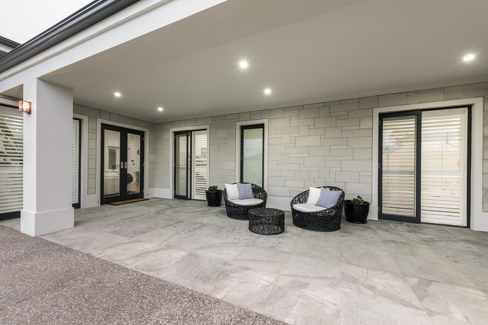 This is an example of a contemporary exterior in Adelaide.