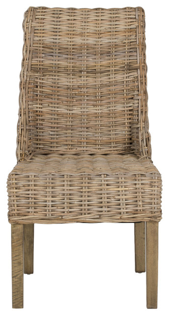 Safavieh Tristan Arm Chairs, Natural, Set of 2