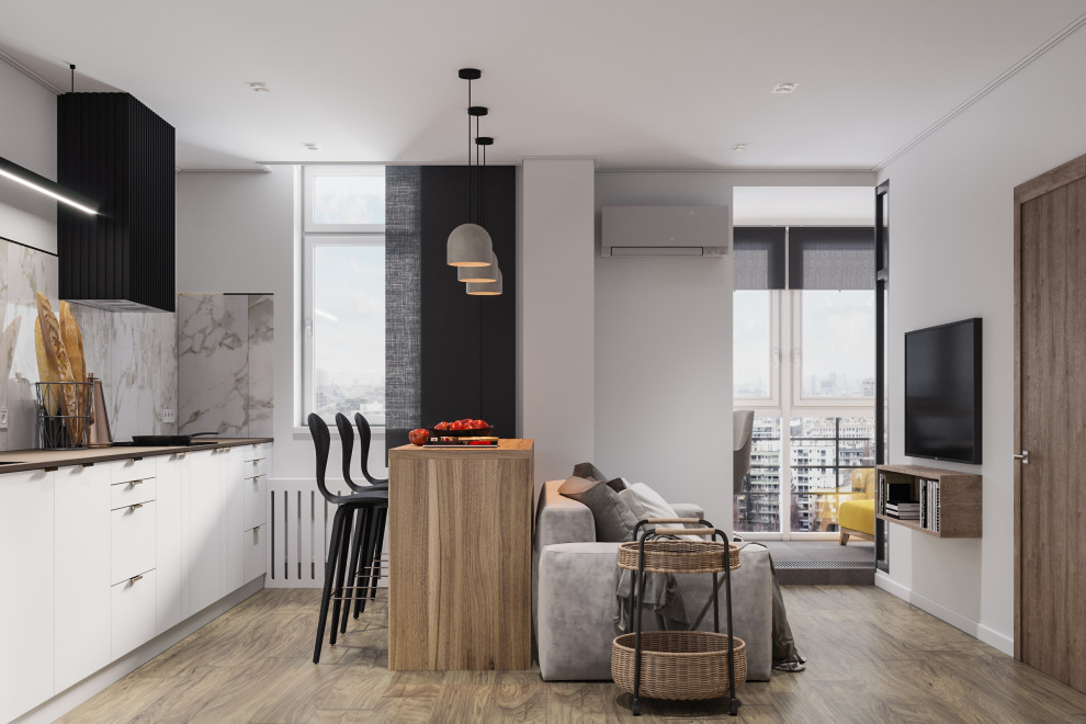 Эко-минимализм на 55 кв.м. Красноярск