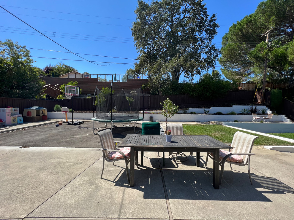 Los Gatos Family Home  Backyard