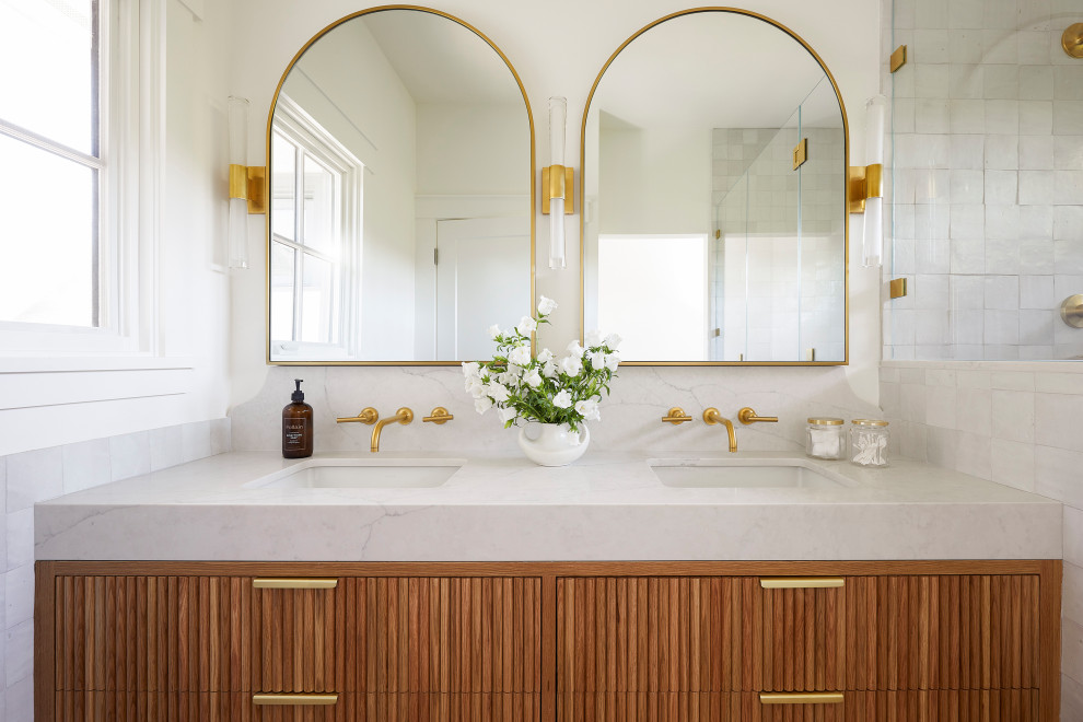 Tuscan bathroom photo in San Francisco