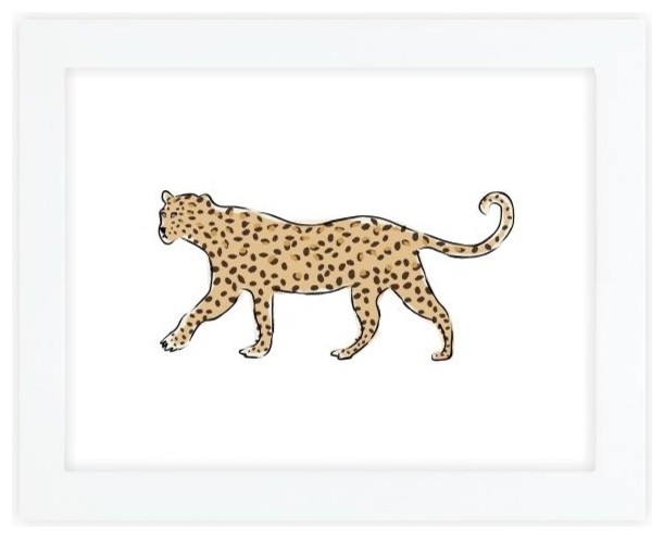 Leopard on the Prowl Art Print, 8"x10"