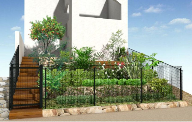 Jardin vue mer coastal-exterior-elevation