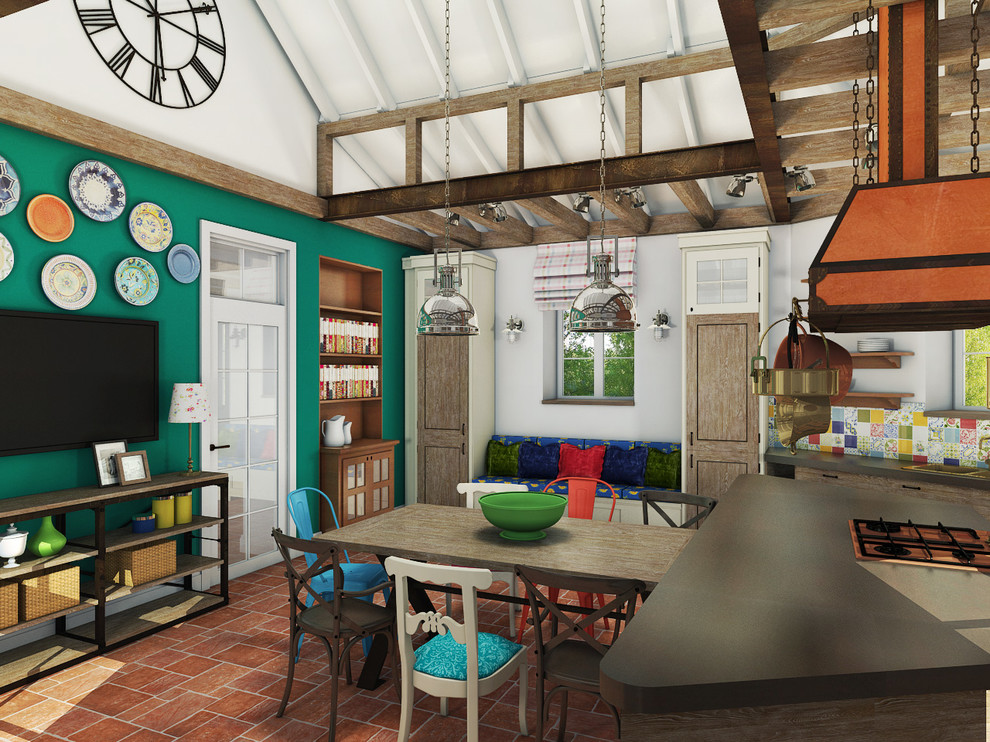 kitchen, kudinovo house