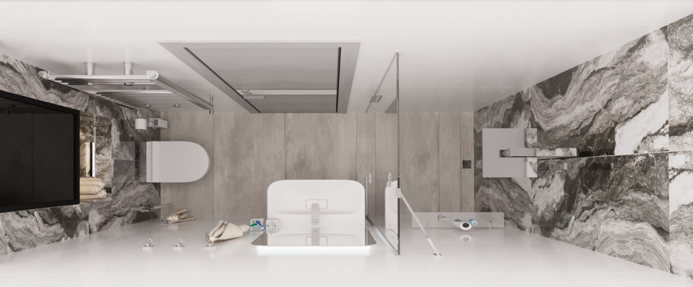 интерьер таунхауса