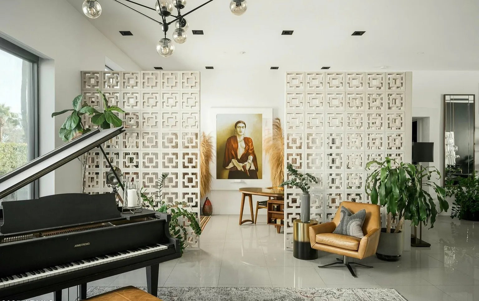 Whole Home Mid Century Meets Industrial