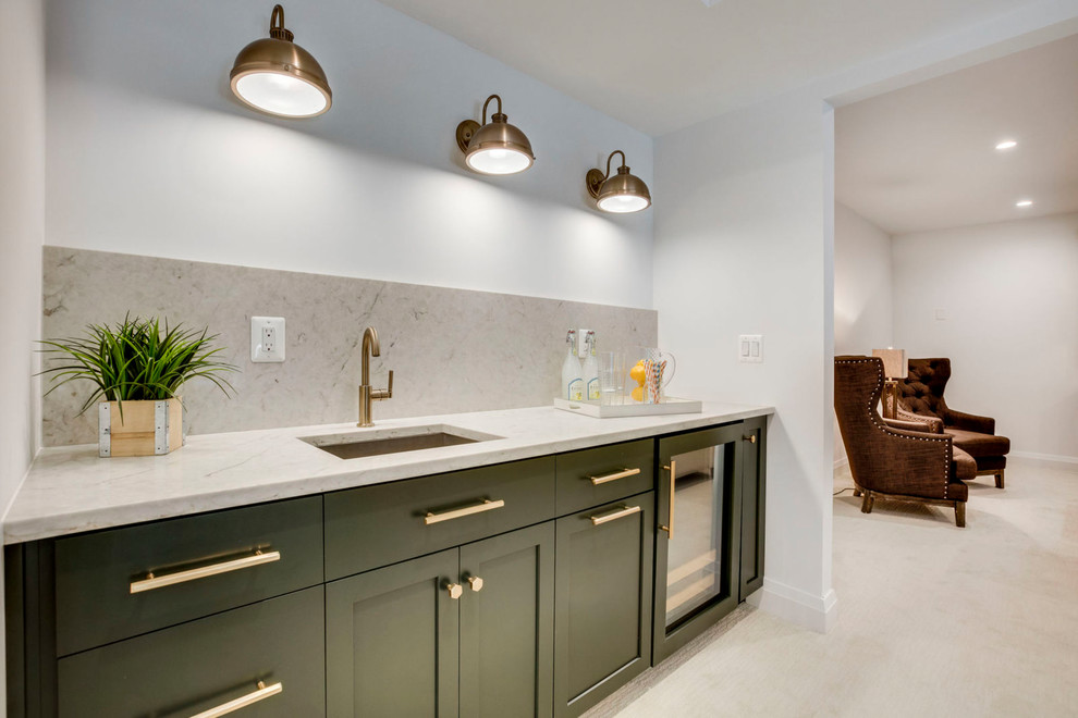 Basement - transitional basement idea