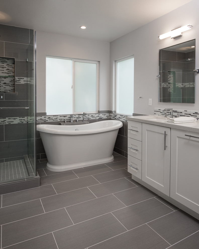 San Diego Master Bathroom Remodel Modern Bathroom San Diego By