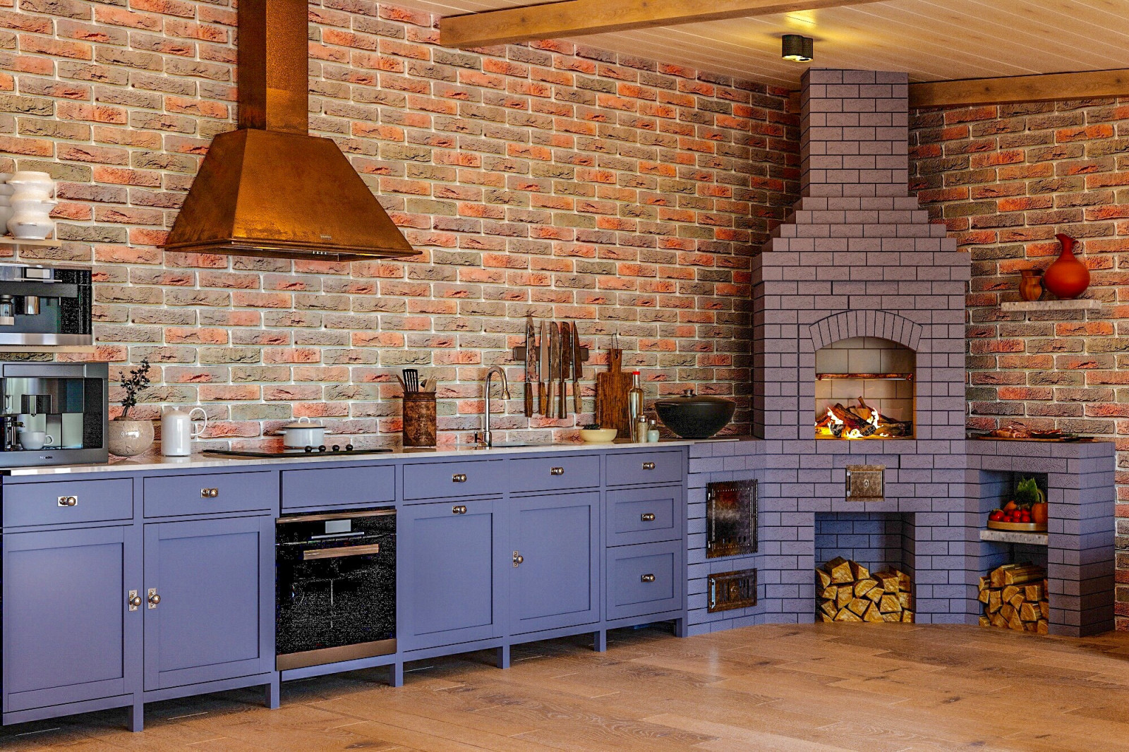 Дизайн-проект гостевого домика в горах