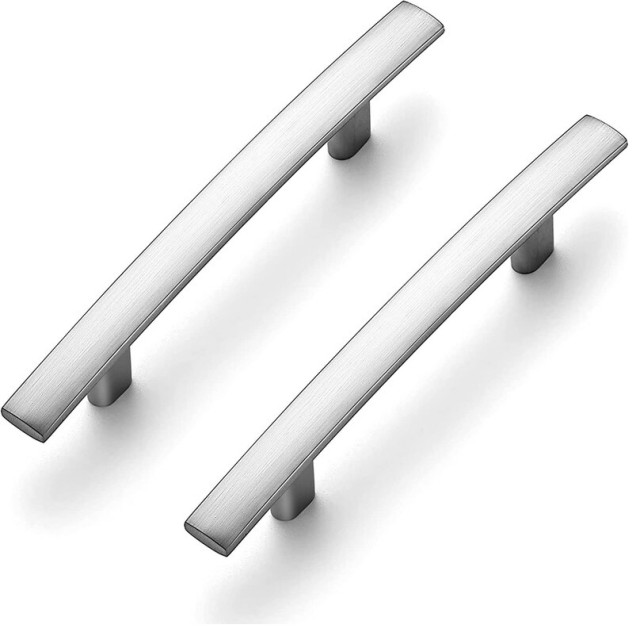 & Drawer Pulls, 3'' {76 MM} Arch Satin Nickel Drawer Pull, 10