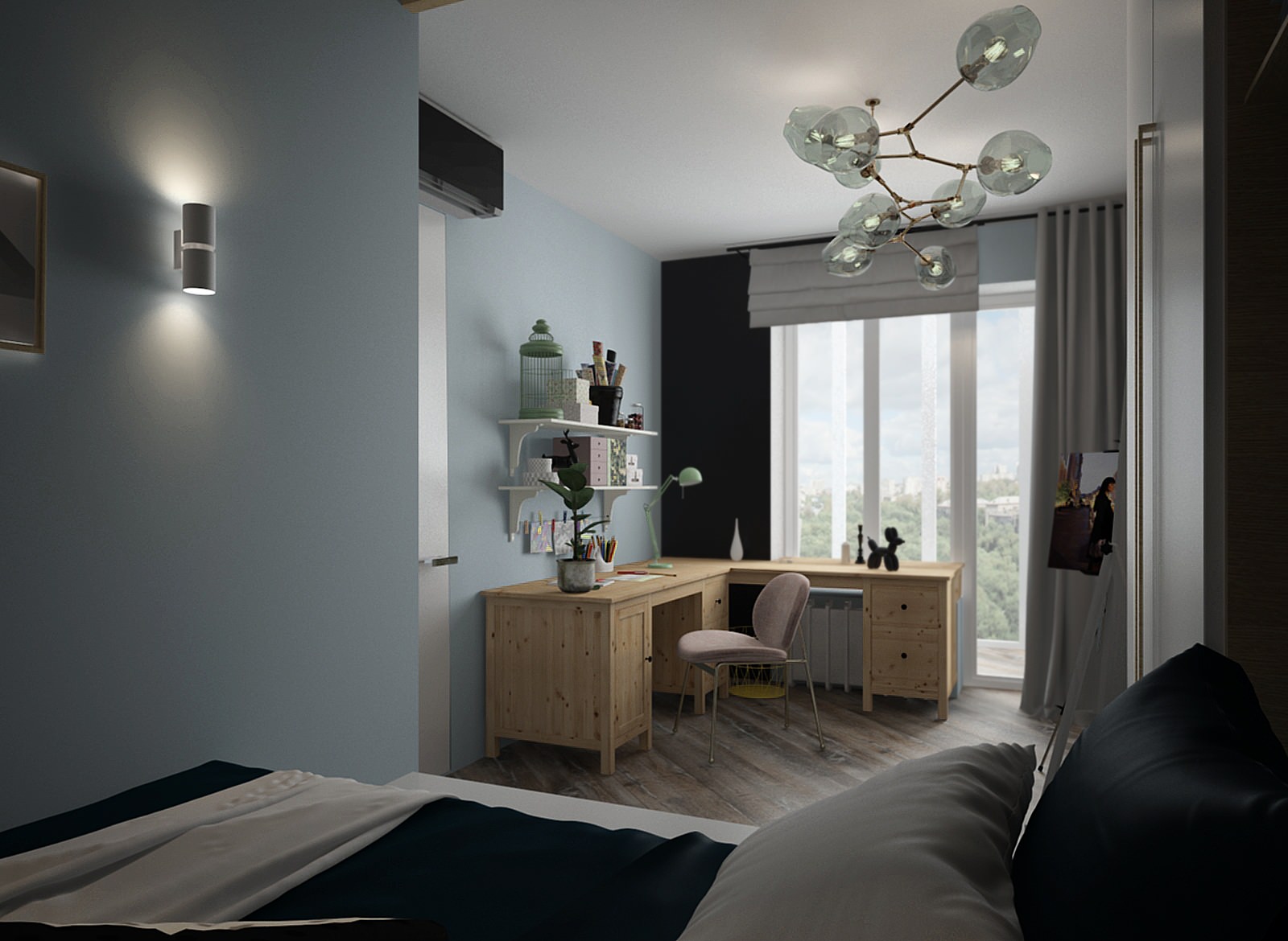 "Лофт", 105 кв. в ЖК "Гринада", 2019 г.