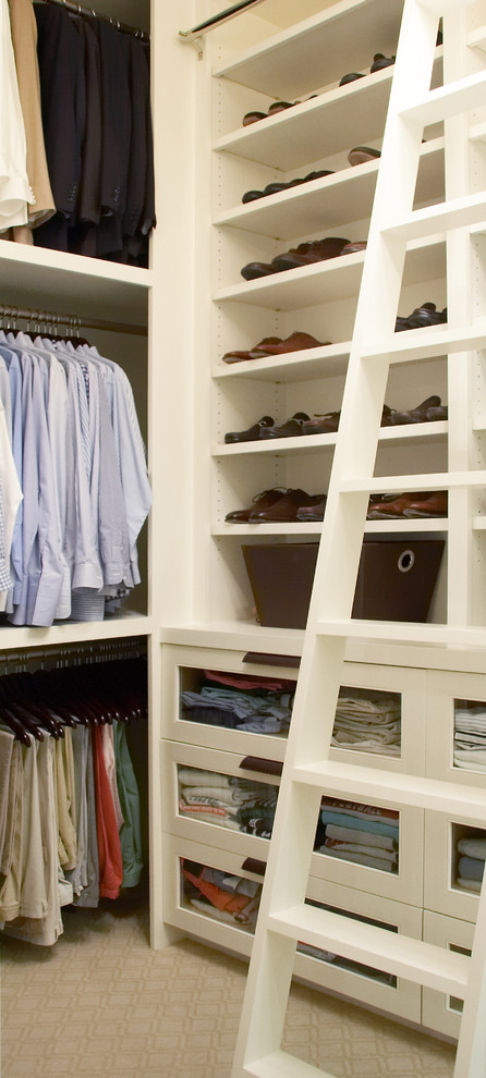 This is an example of a contemporary storage and wardrobe in Atlanta.