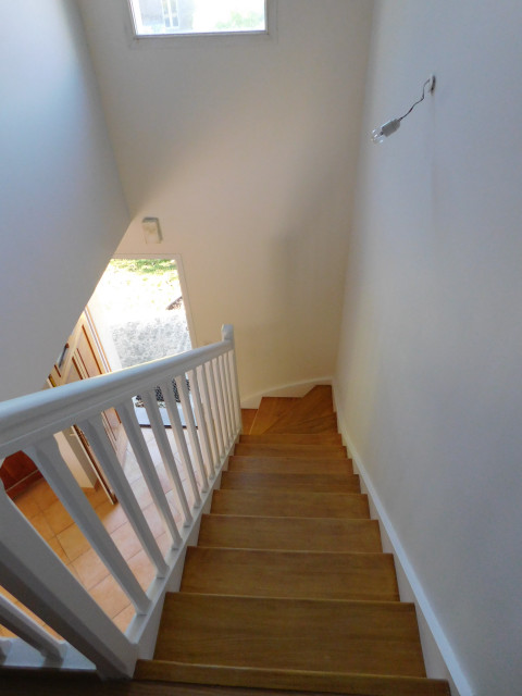 Rénovation peinture escalier, cage d'escalier - Moderne - Nantes - par User  | Houzz