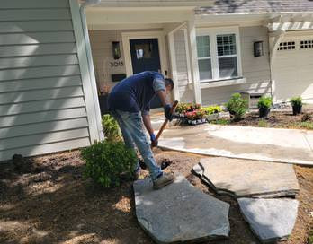 PV Planting new front landscape