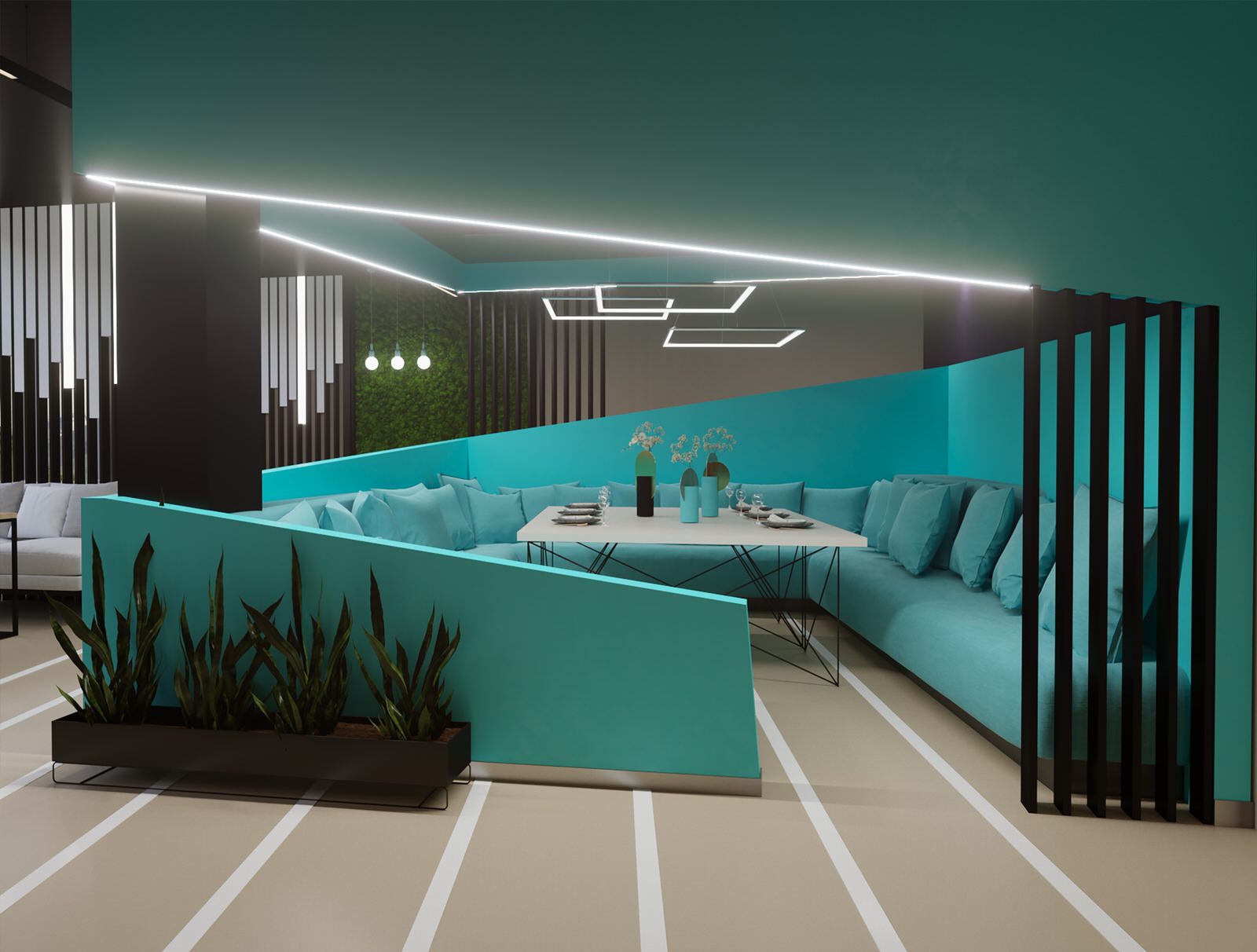 Дизайн интерьера ресторана