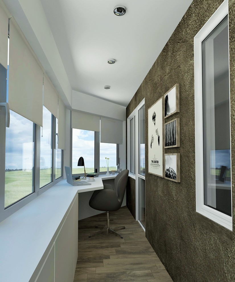 Квартира 55 м2 в ЖК "Западные ворота столицы" в стиле минимализм