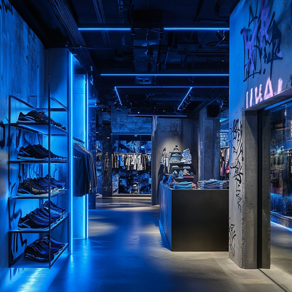 Индустриальный Дизайн Магазина ZNY