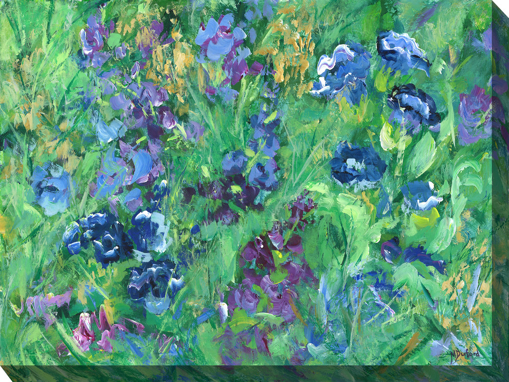 Rhythm And Blues Contemporary Outdoor Wall Art by WEST OF THE