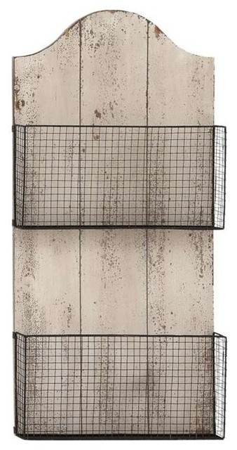 Mesh Wall Basket Plaque