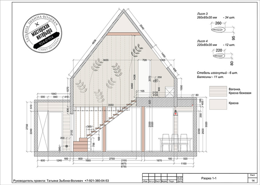 Erica Garden дизайн-проект загородного дома