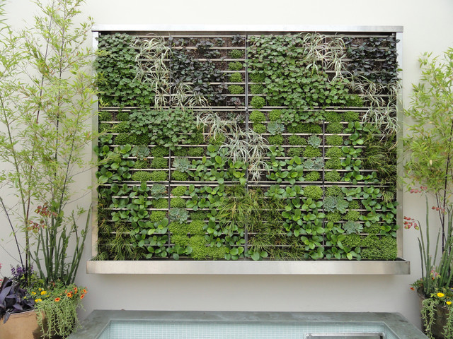 Giardini verticali da esterno a Padova - L'Arte del Verde