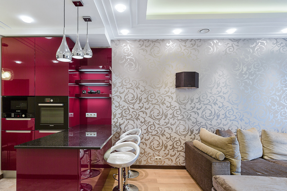 Современная квартира с одной спальней