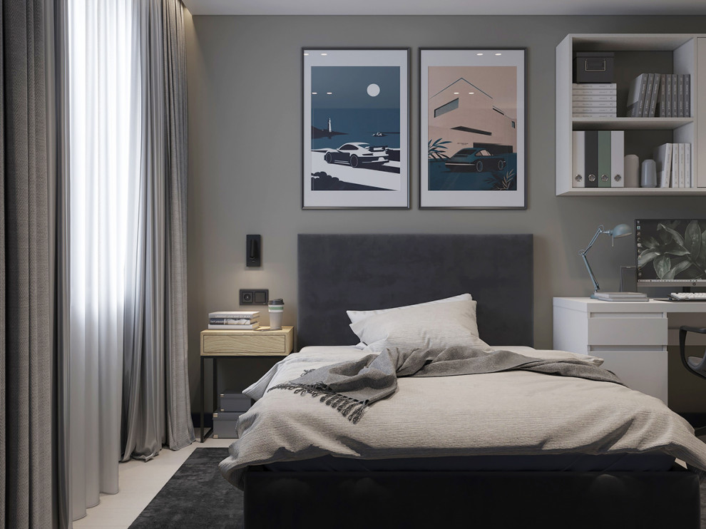 Дизайн интерьера четырехкомнатной квартиры