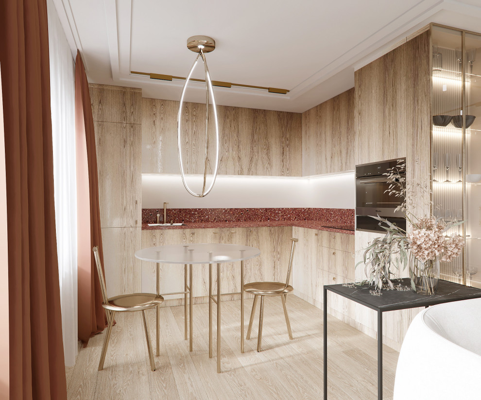 Современная квартира в Москве для девушки