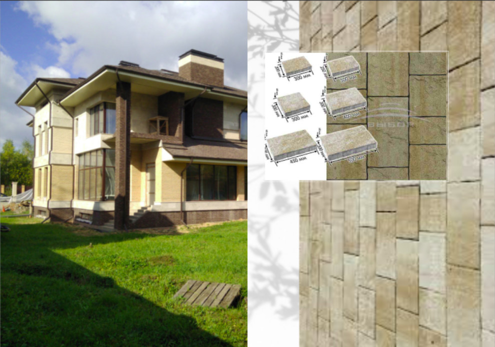 Выбор элементов мощения