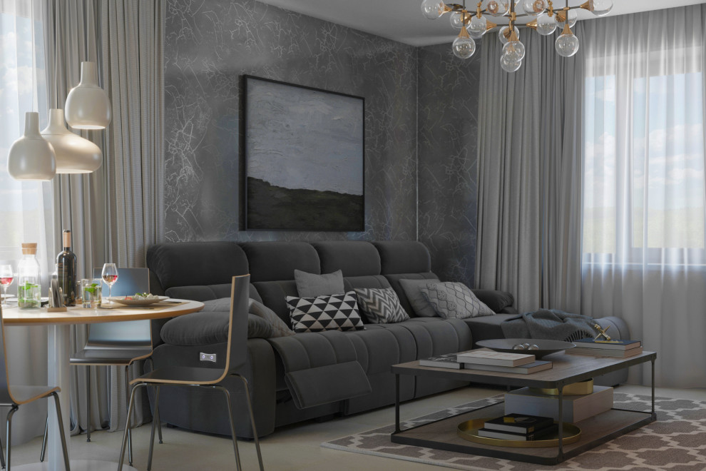 Кухня-гостинная