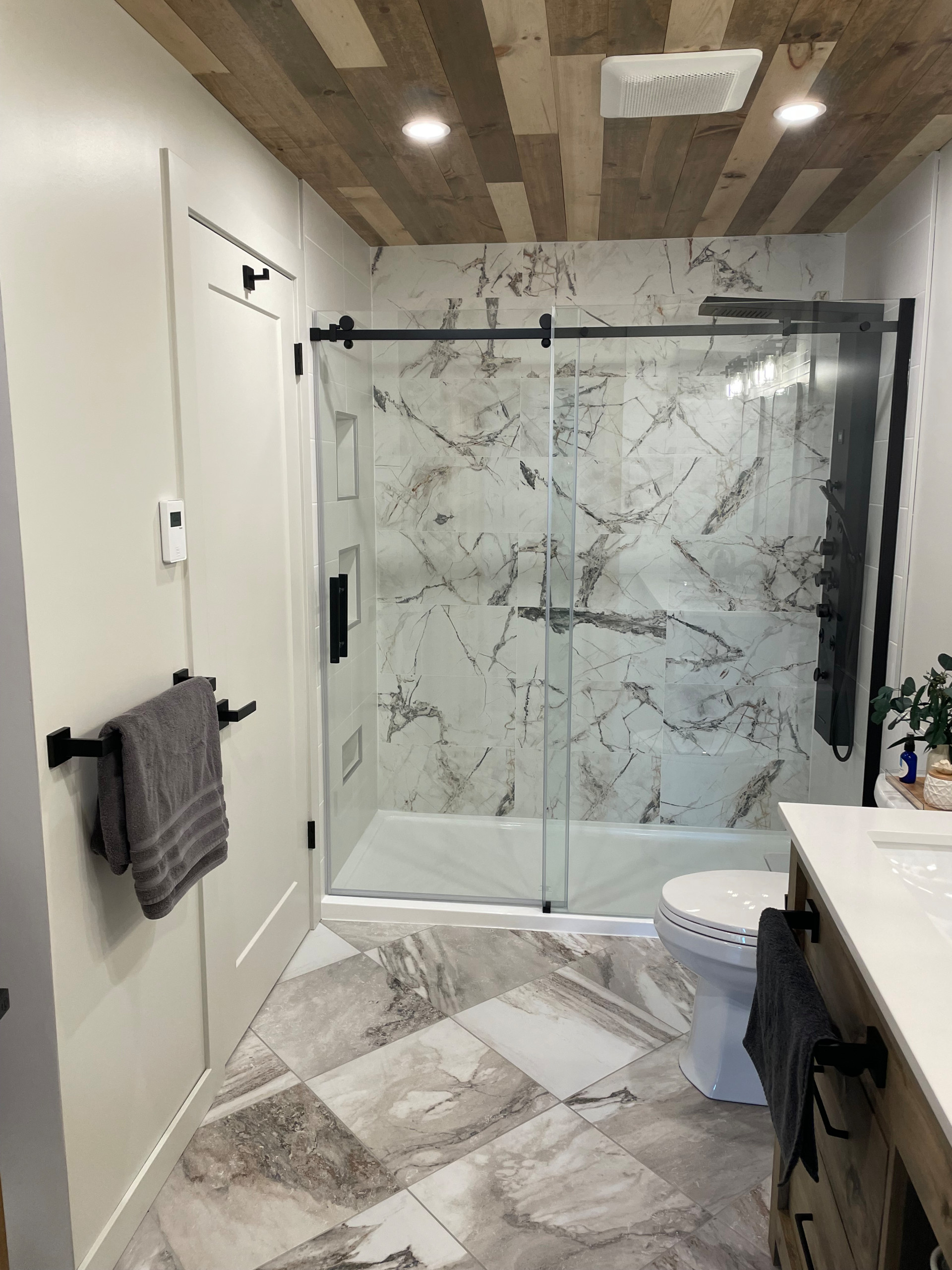 Modern / Rustic Bathroom Renovation