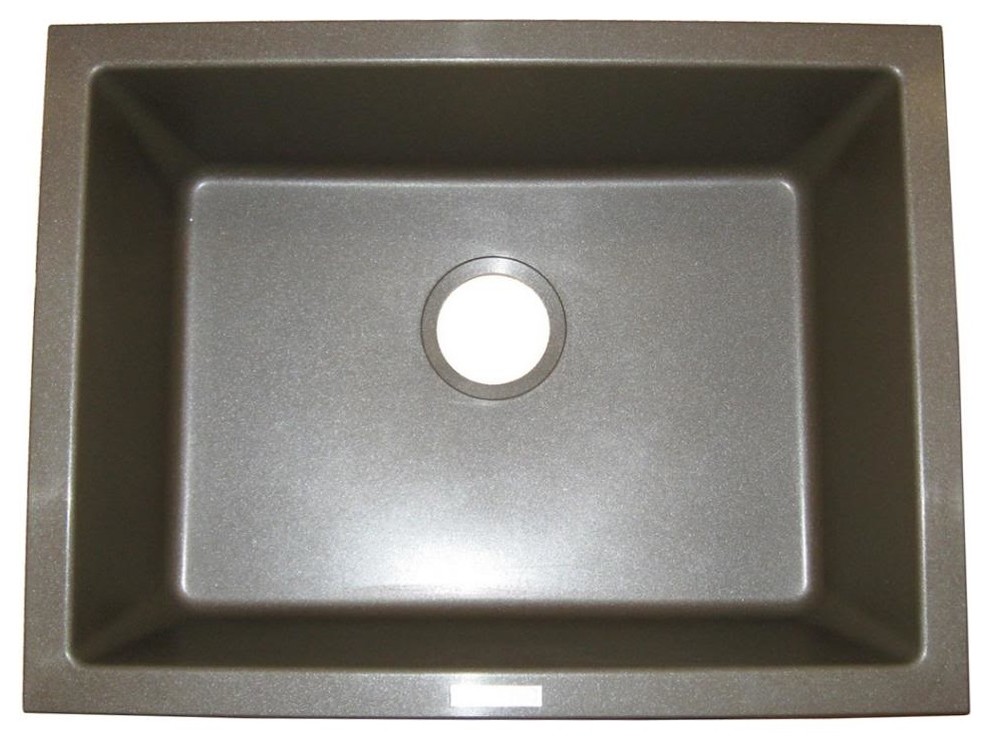 Ukinox GUN2418CB Granite Single Bowl Sink Series