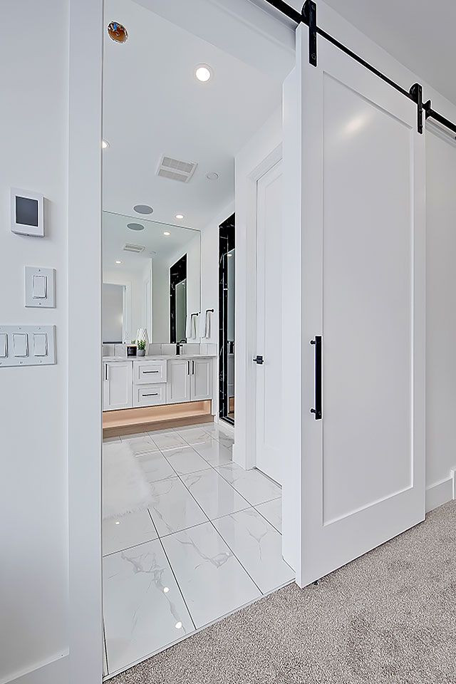 Inspiration for a transitional home design remodel in Calgary