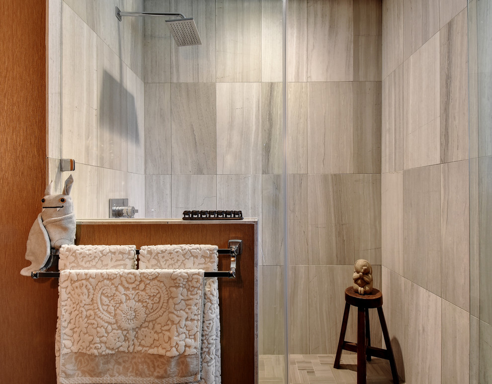Eclectic home design photo in Austin