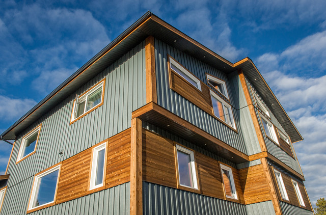 Grove trendy-hus-og-facade