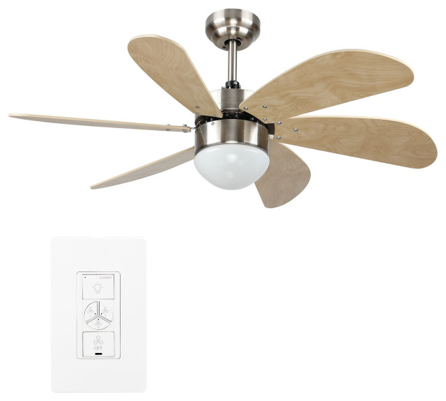 Smafan 38 Led Ceiling Fan Downrod Mount Compatible With Alexa Siri Google Home Transitional Fans By Carro Technology Inc Houzz Smafan 38 Led Ceiling Fan Downrod, Ceiling Fans That Work With Google Home