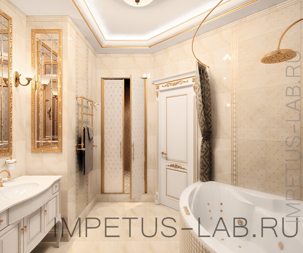 Проект квартиры в классическом стиле