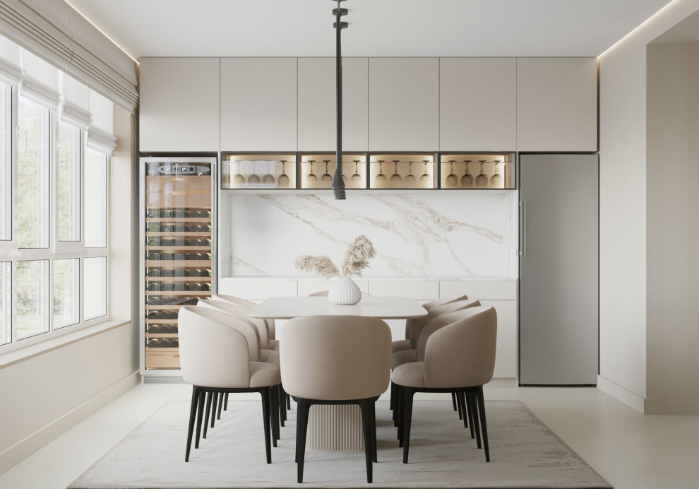 Дизайн-проект интерьера кухни в загородном доме