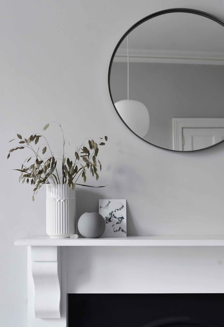 A soft, minimalist lounge makeover scandinavian-living-room