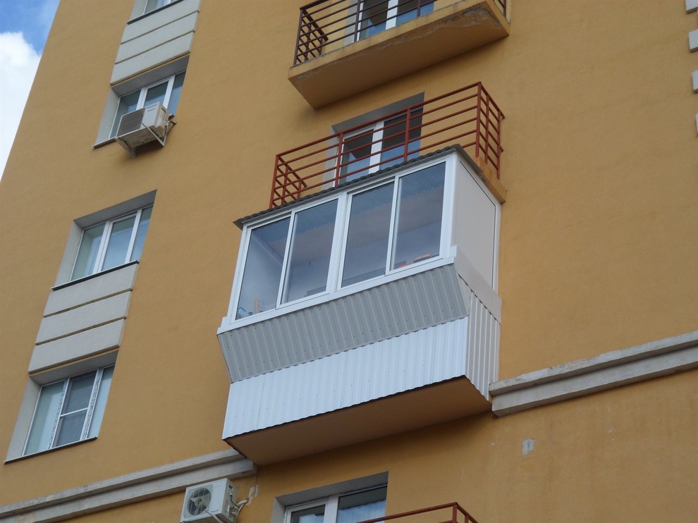 Балконы с выносом