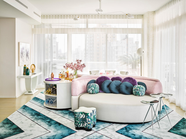 'Miami Beach' Apartment costero-salon