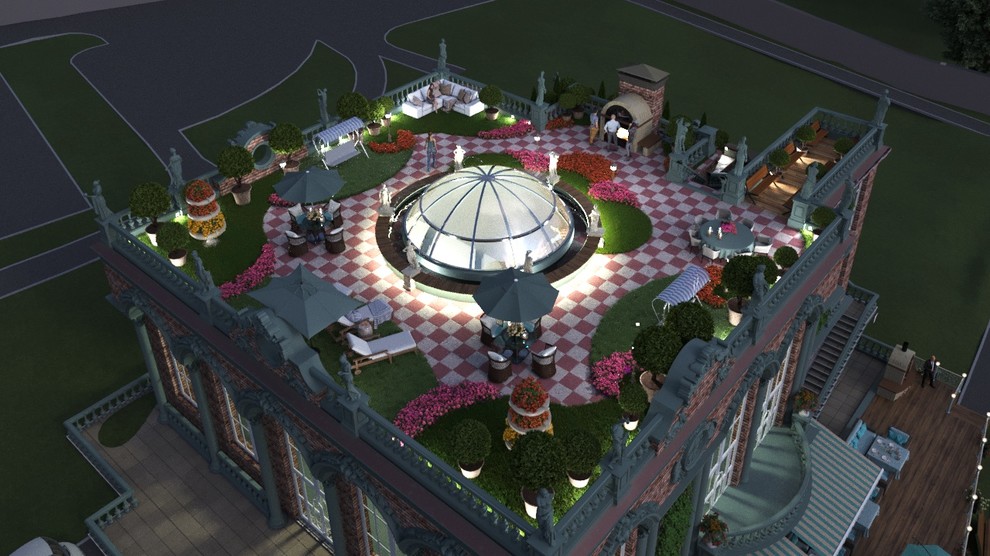 Итальянский павильон - банкетный зал на 100 и более человек