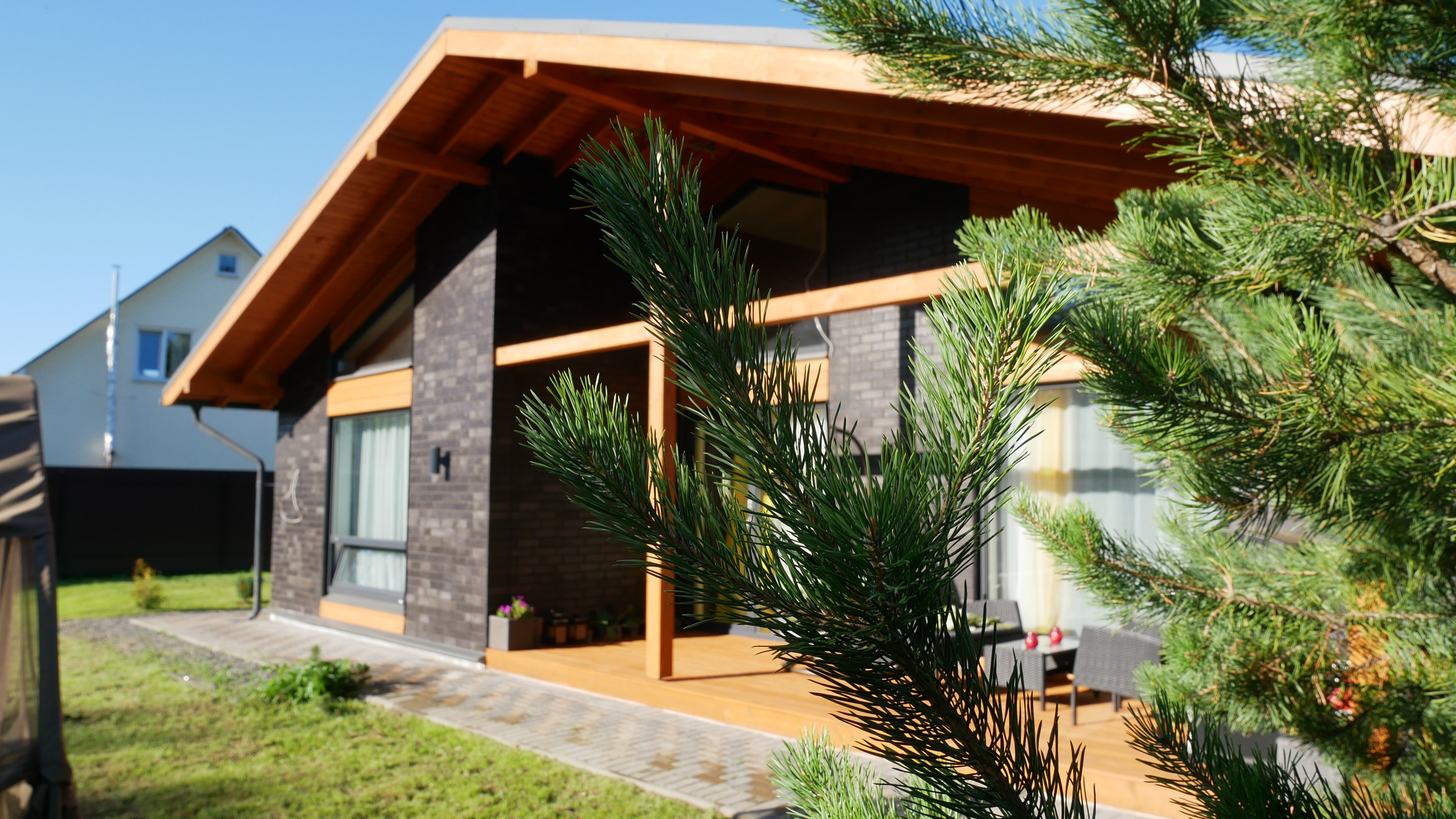 Семейный одноэтажный дом