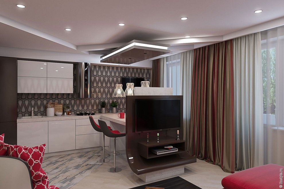 Бодрящий интерьер