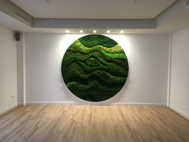 Green Mandala asiatisk-vardagsrum