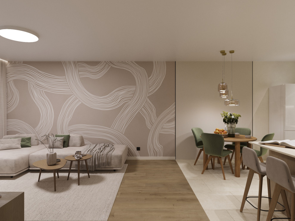 Интерьер квартиры 87 м2